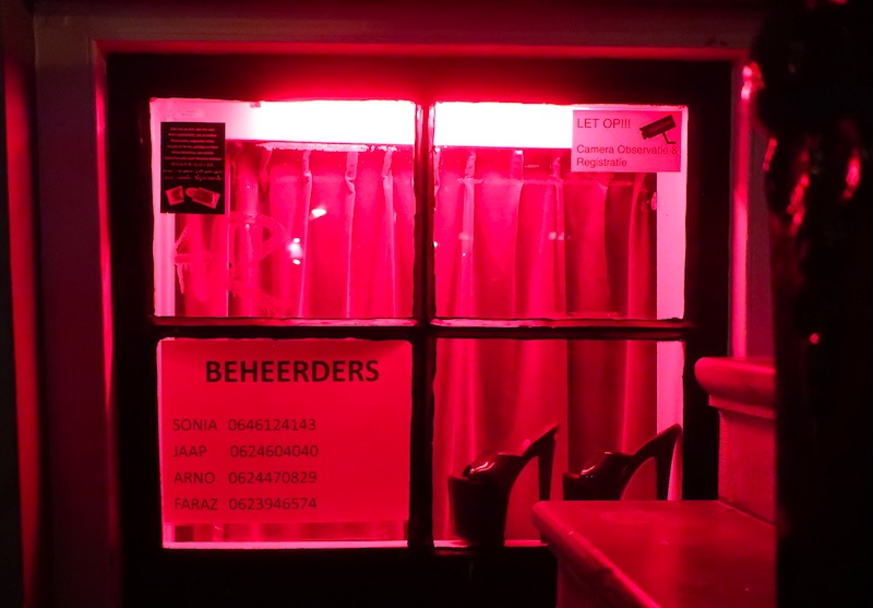Amsterdam Red Light District Window Pictures