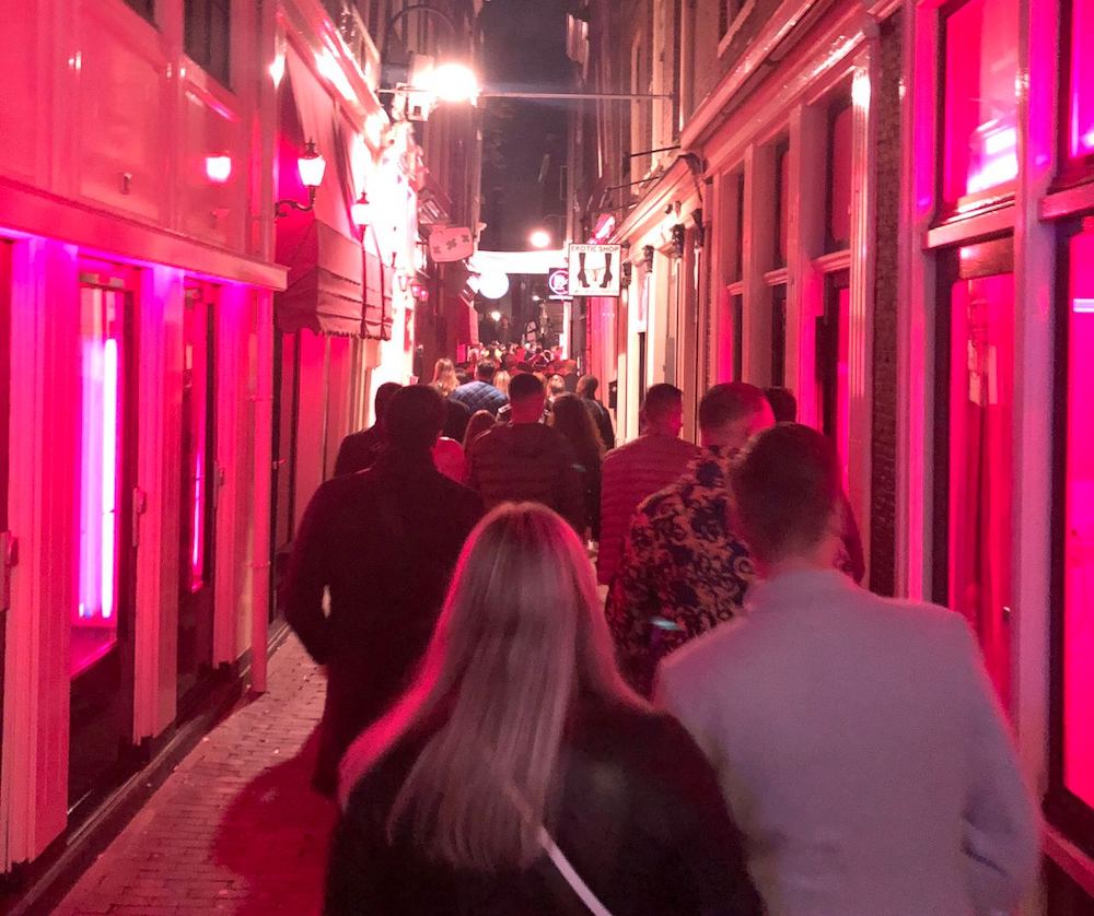 Mind-Blowing Interview With Amsterdam Window Prostitute And BoyfriendAmsterdam Red Light District photo image