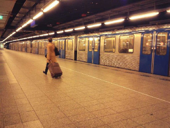 Amsterdam's Metro Line, the underground