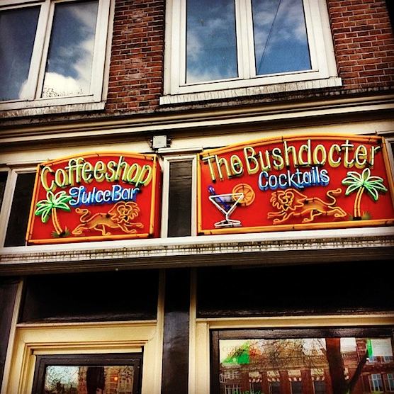 Amsterdam's Coffeeshop The Bushdocter