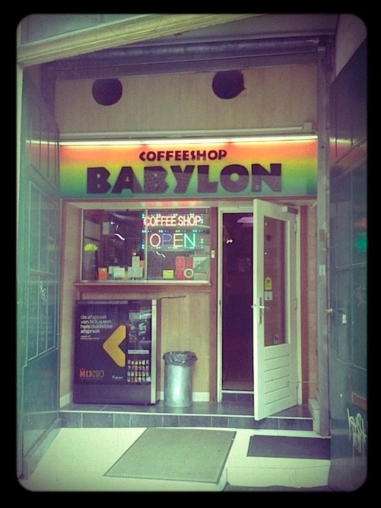 Coffeeshop Babylon in Amsterdam