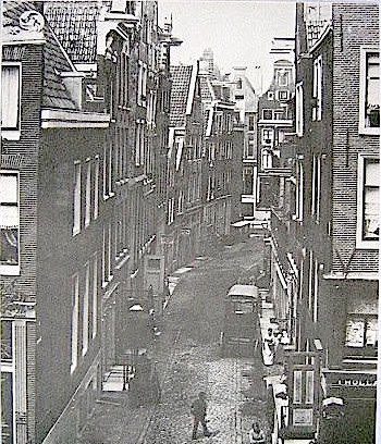 history of red light district amsterdam - The Blood Street (Bloedstraat) in 1890