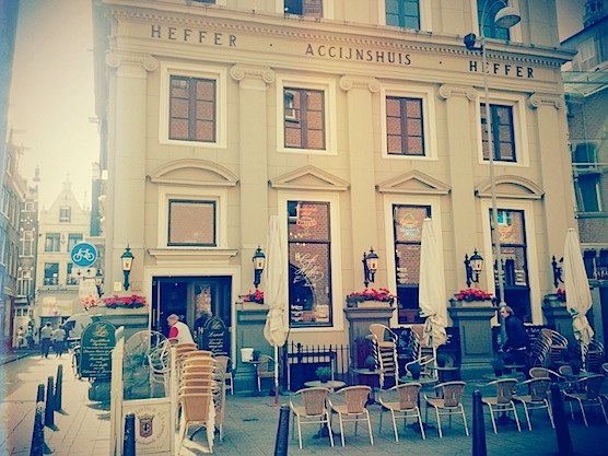 Cafe Heffer in Amsterdam's Red Light District