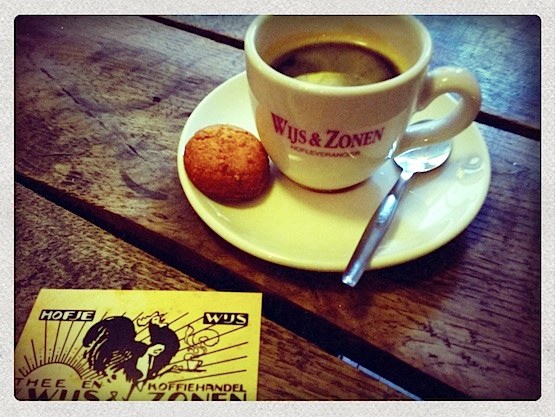 Amsterdam's Hofje van Wijs serves the best coffee in the Red Light District!