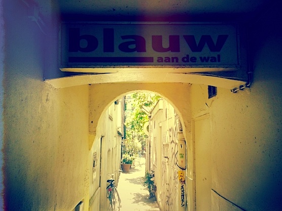 Restaurant Blauw aan de Wal near Amsterdam's Red Light District
