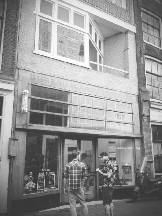 Cut Throat Barber in Amsterdam's Red Light District