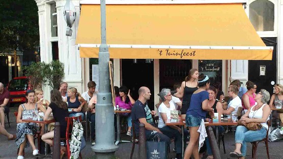 Cafe 't Tuinfeest in Amsterdam