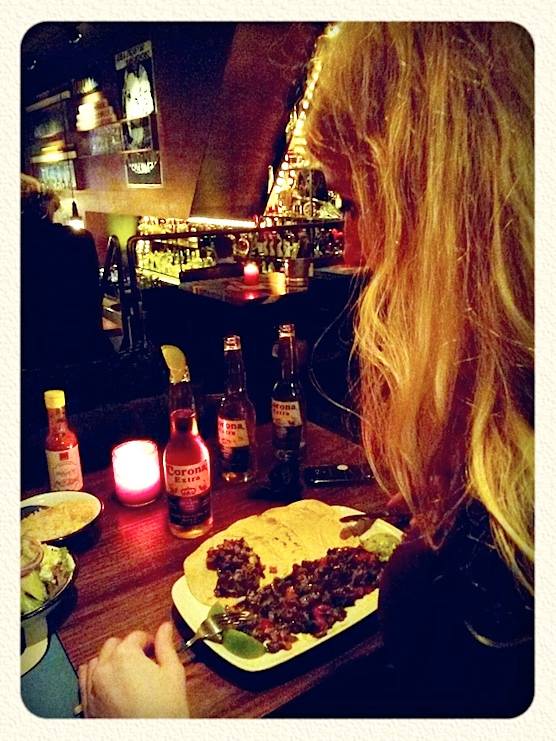 Mexican restaurant Amsterdam Red Light District. 