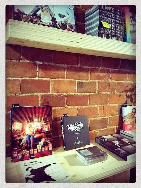 They also have the Banksy book. Walls and piece.