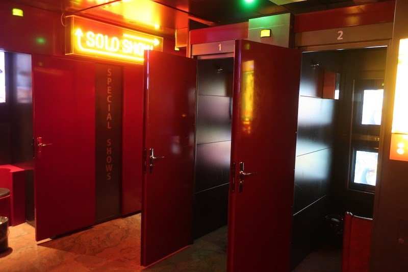 Amsterdam Peep Show Inside