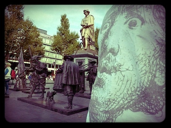 Pictures of rembrandt van rijn in Amsterdam