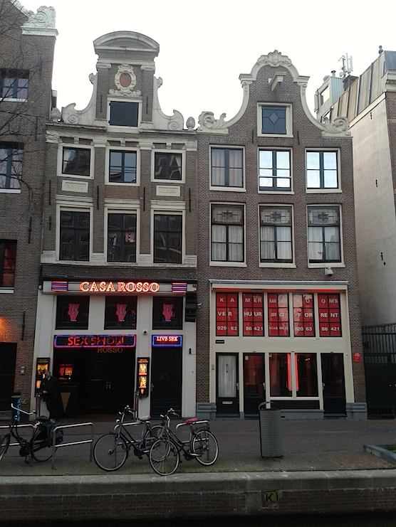 Casa Rosso Sex Shop in Amsterdam.