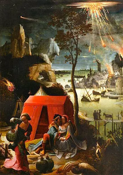History of Prostitution - Lucas van Leyden painting