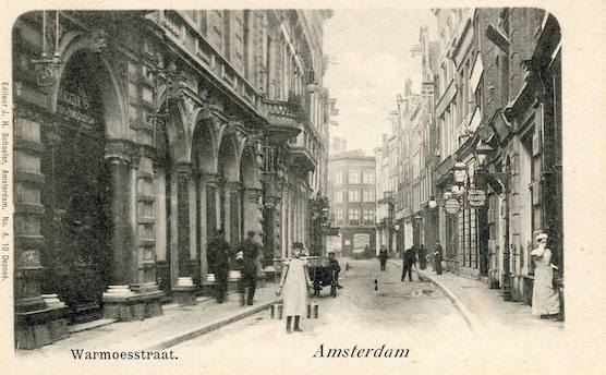 History of Prostitution in Amsterdam - Warmoesstraat Red Light District