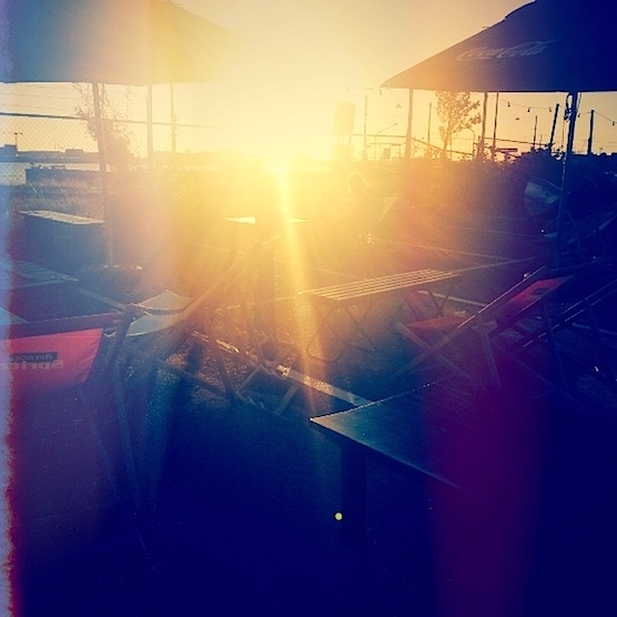 Rolling Rock Kitchen Amsterdam sunset