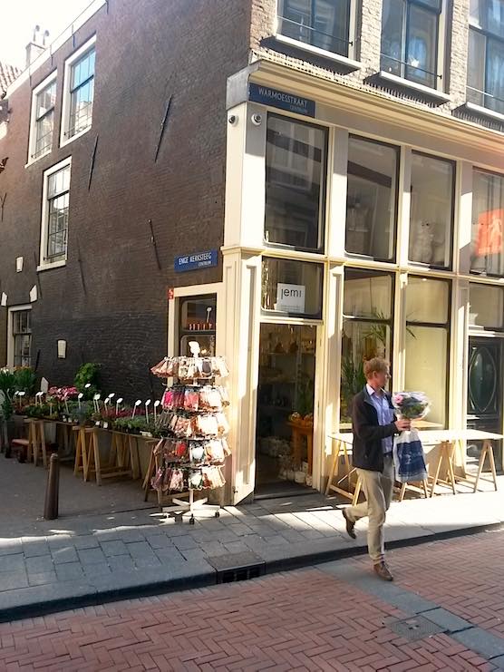 Jemi Flower Shop Red Light District of Amsterdam