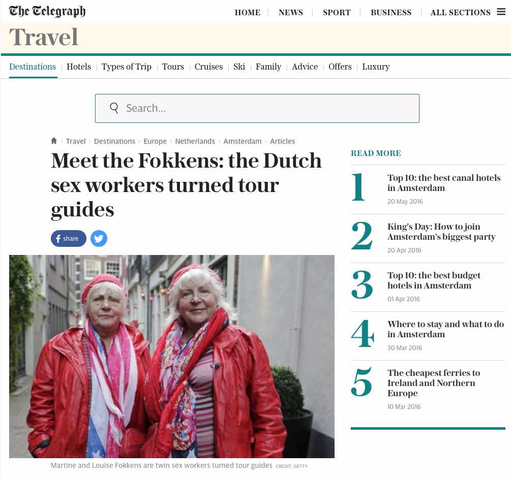 About us: The Telegraph - Meet the Fokkens