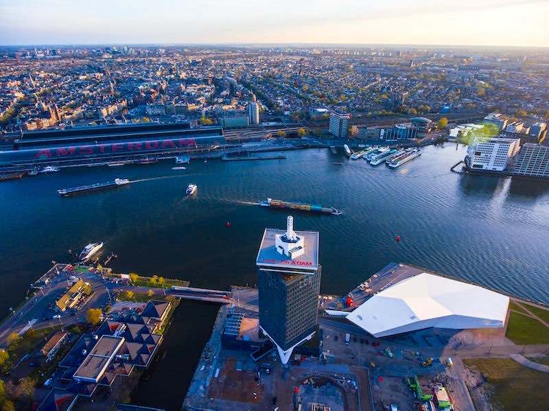 A'dam Tower Lookout Deck Amsterdam