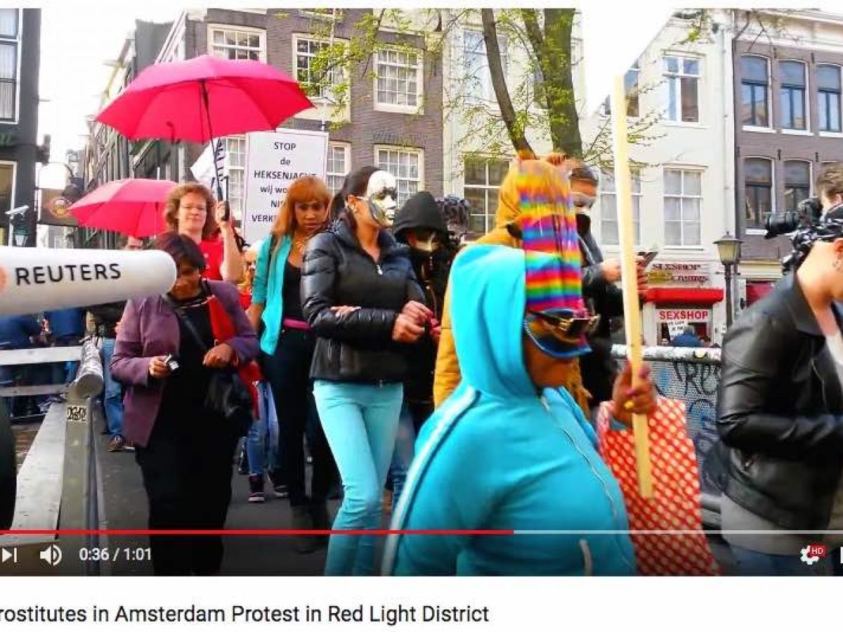 Amsterdam Prostitutes Protest Against Sex Dolls in Brothels