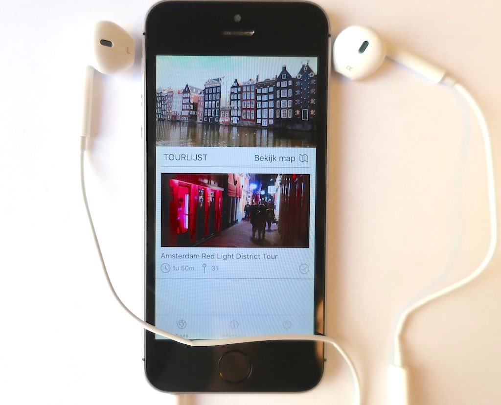 App Amsterdam Audio Tours with Red Light District Tour