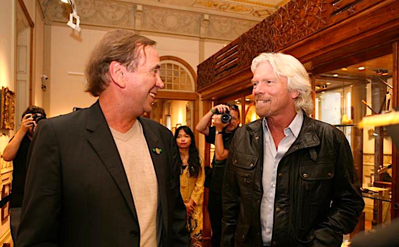 Ben Dronkers Richard Branson Barcelona Museum