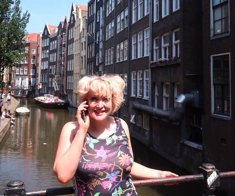Amsterdam tour app dr Kate Lister