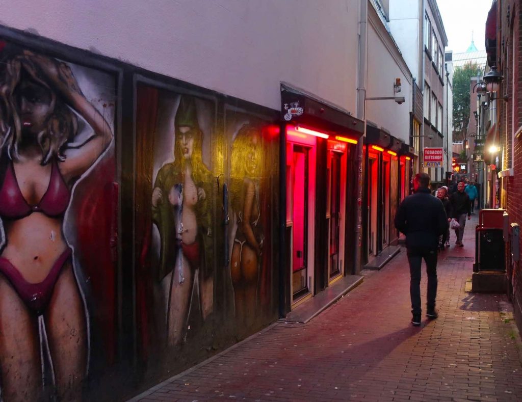Amsterdam Red Light District Windows