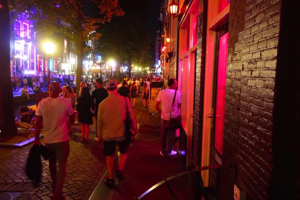 Amsterdam red light district ban 2020 