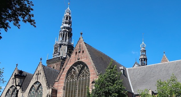 Old Church in Amsterdam