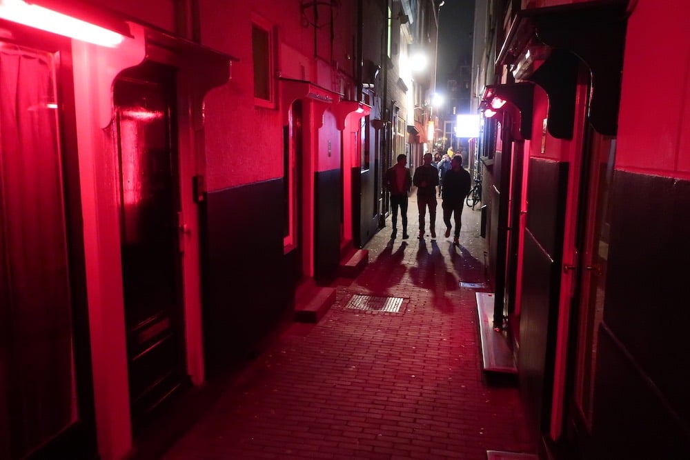 Amsterdam Red Light District Windows