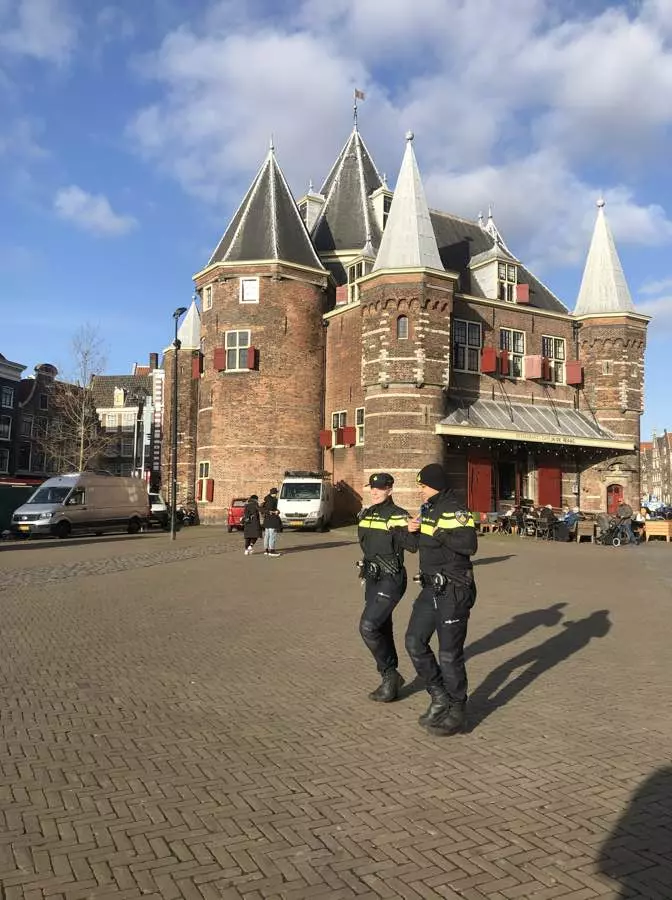 The Waag on Nieuwmarkt near De Wallen, Amsterdam