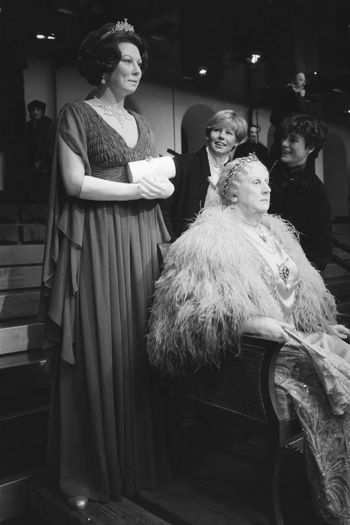 Wax figures of the Dutch royal family at Madame Tussauds Amsterdam