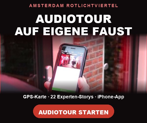 Amsterdam Rotlichtviertel Audiotour-Banner